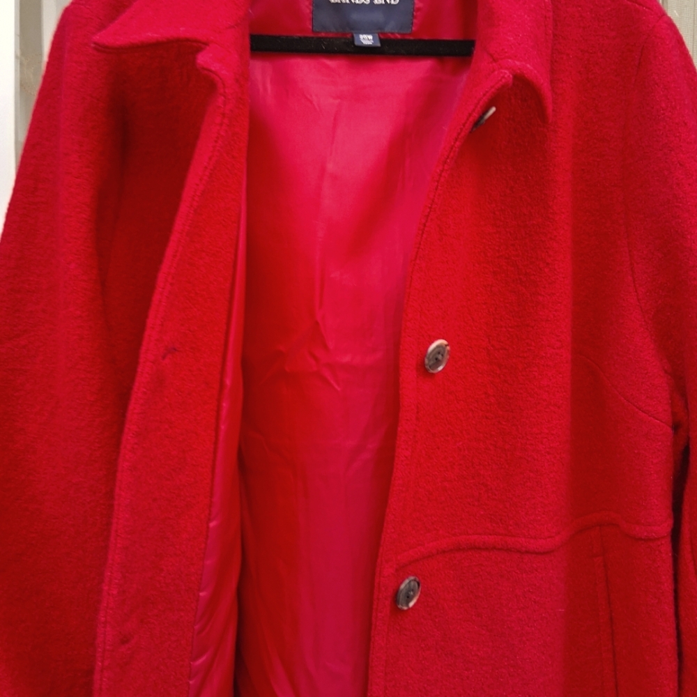 Lands End Wool Coat - image 2